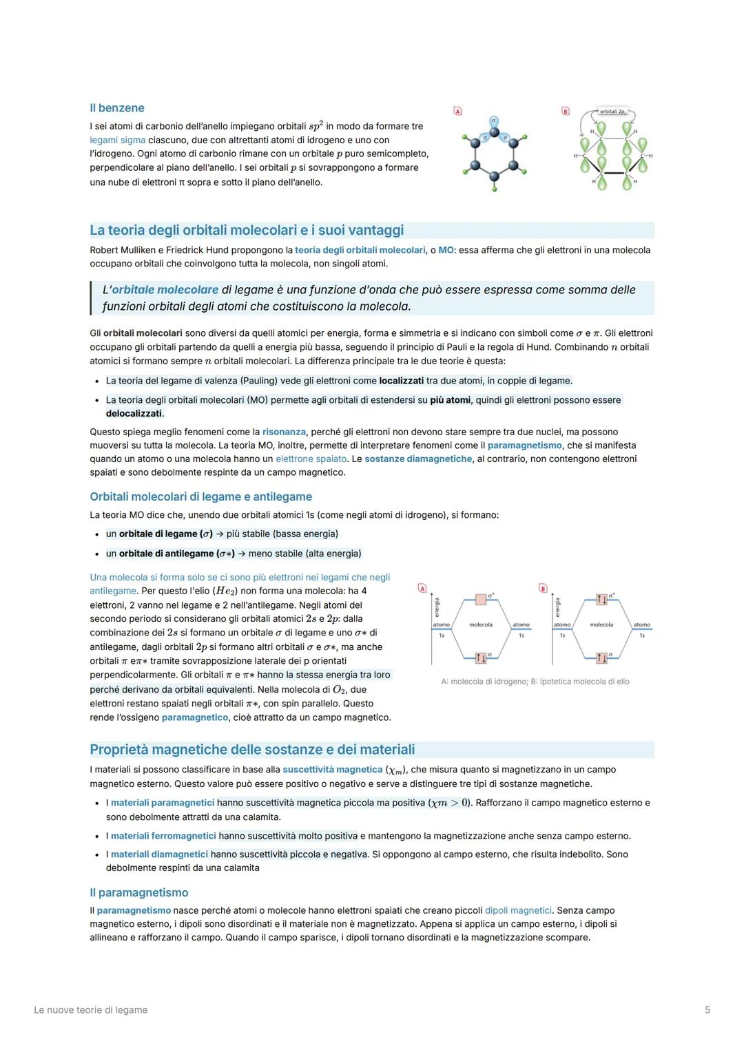 Chimica
Le nuove teorie di legame
I limiti della teoria di Lewis
La teoria di Lewis si basa sulla condivisione di coppie di elettroni per sp