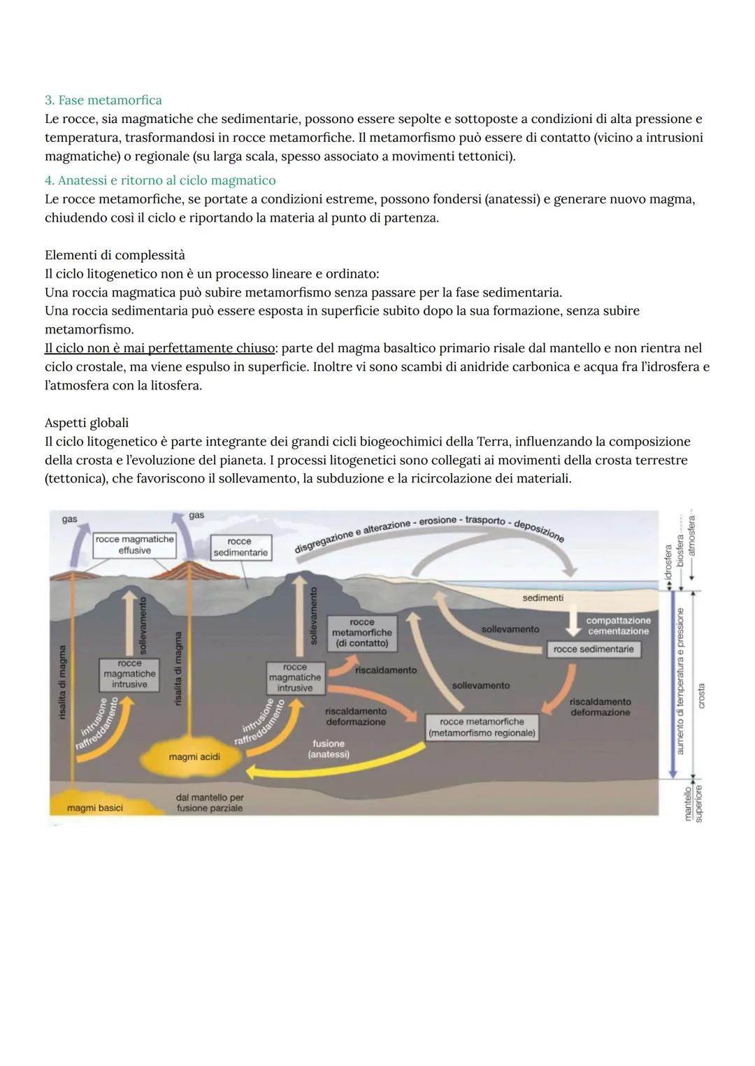 # โข MINERALI E ROCCE โข
1. I costituenti della crosta terrestre e i minerali
Le prime rocce si sono formate quando la parte esterna del pian