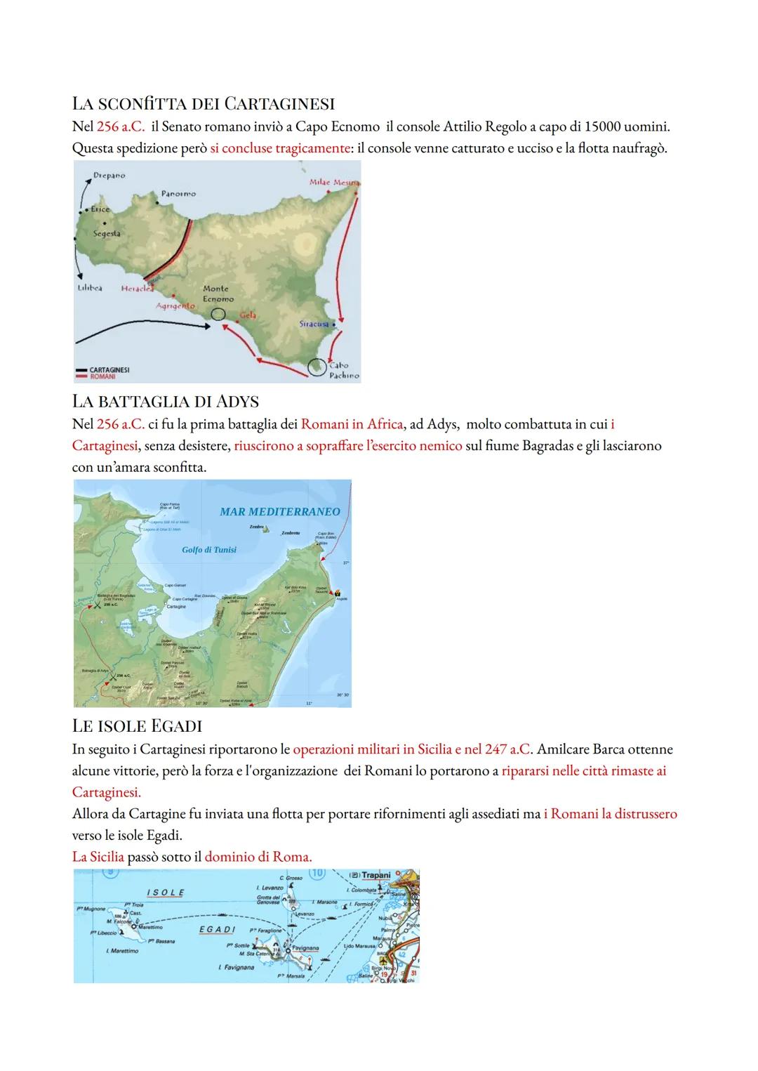 PRIMA GUERRA PUNICA (264/241 А.С.)
ROMANI, CARTAGINESI E MAMERTINI.
I conflitti tra i Romani e i Cartaginesi iniziarono nel 264 a.C. quando