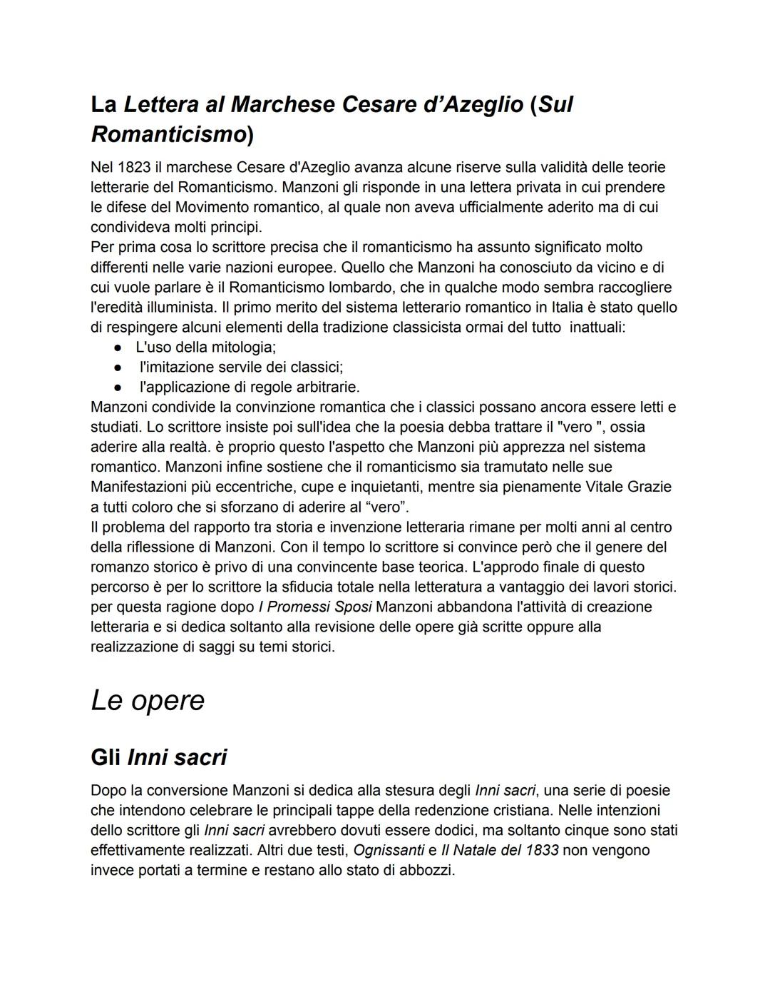 ## Vita
Alessandro Manzoni
Alessandro Manzoni nasce a Milano nel 1785 da Giulia Beccaria, figlia minore di
Cesare, e da Giovanni Verri, fr