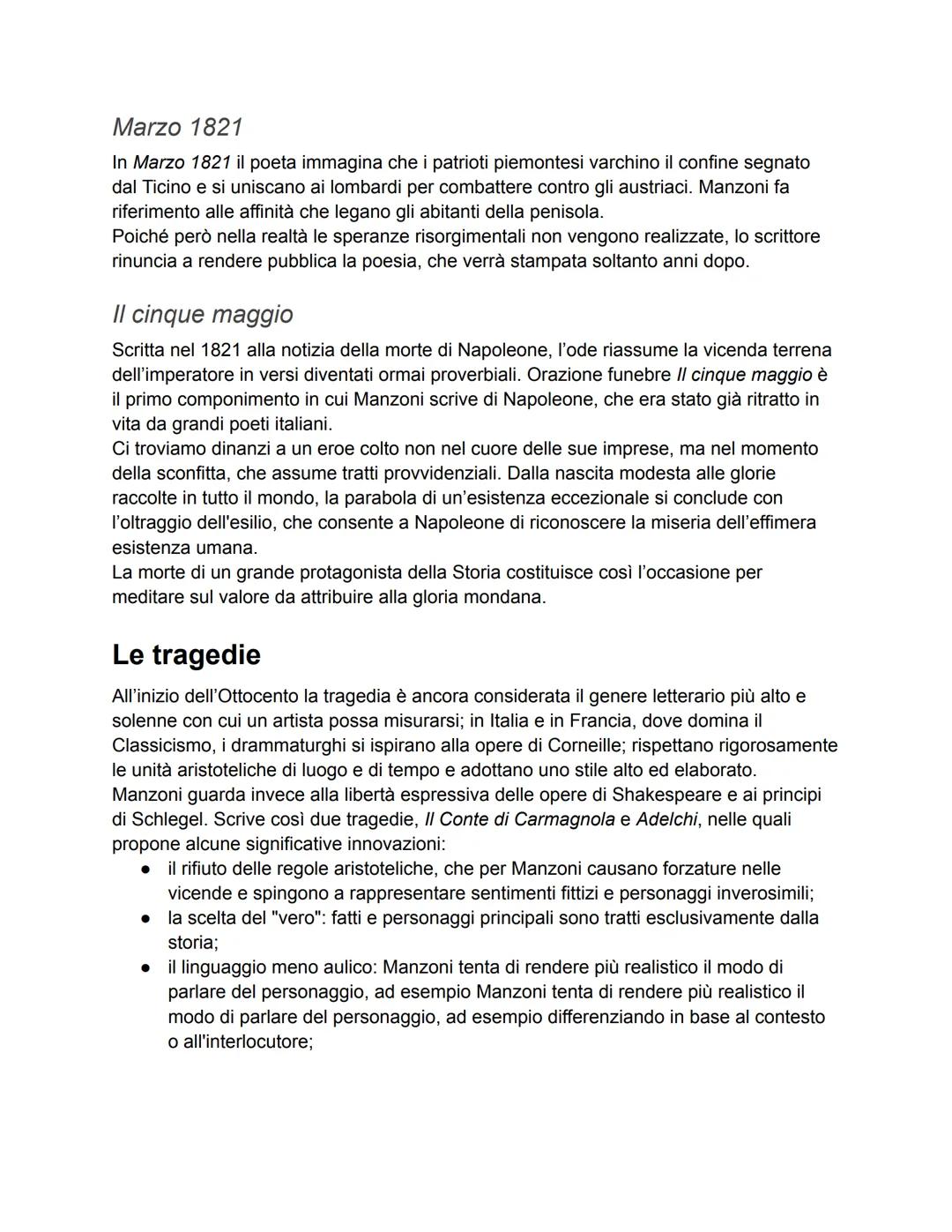 ## Vita
Alessandro Manzoni
Alessandro Manzoni nasce a Milano nel 1785 da Giulia Beccaria, figlia minore di
Cesare, e da Giovanni Verri, fr