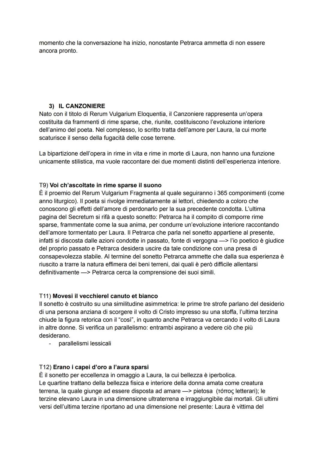 FRANCESCO PETRARCA
1304-1374
L'attrazione verso i piaceri terreni e la necessità di rivolgersi all'eterno, unita all'esigenza
profonda di r