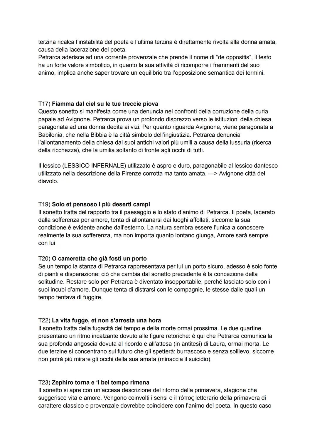 FRANCESCO PETRARCA
1304-1374
L'attrazione verso i piaceri terreni e la necessità di rivolgersi all'eterno, unita all'esigenza
profonda di r