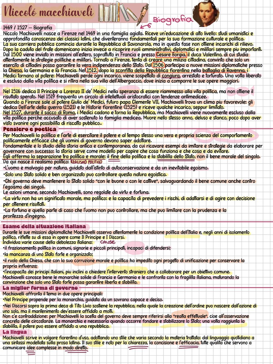 # Niccolò macchiavelli
NICCOLO MACHIAVELLI 1469-1527
A cavallo tra il '400 e il '500, periodo del Rinascimento e dell'Umanesimo.
In questa