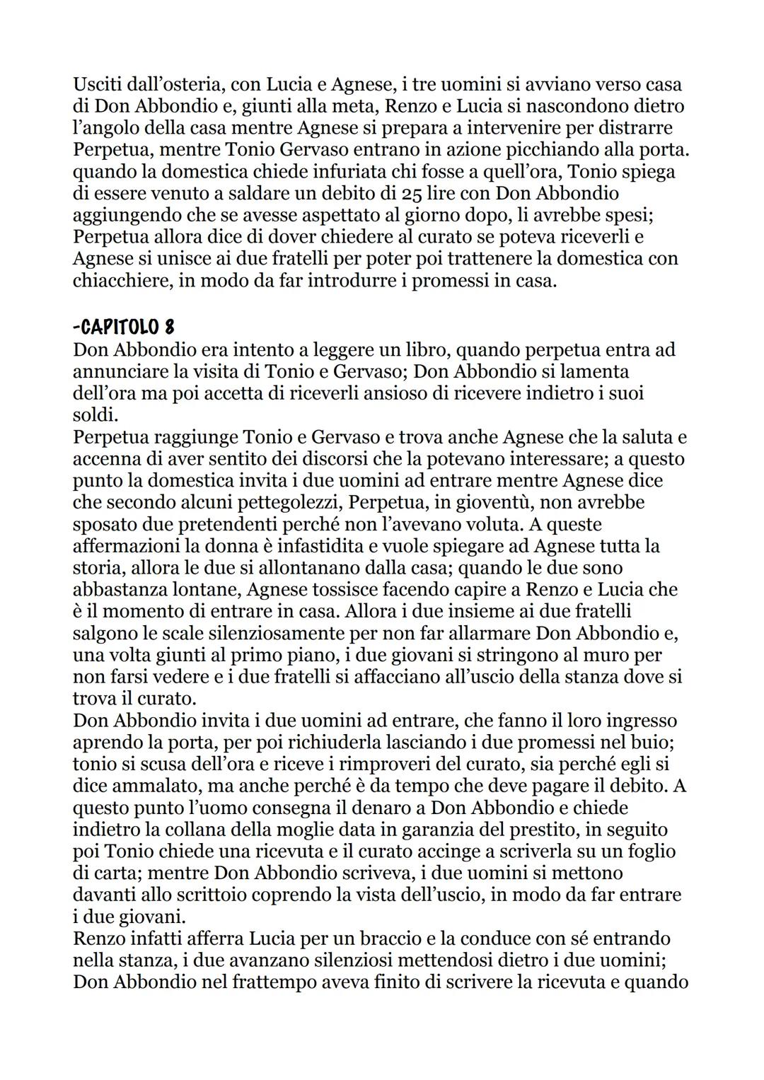 # RIASSUNTI PROMESSI SPOSI
CAPITOLI 6-10
-CAPITOLO 6
Don Rodrigo, appartato con padre Cristoforo in un'altra sala del palazzo,
invita il fr