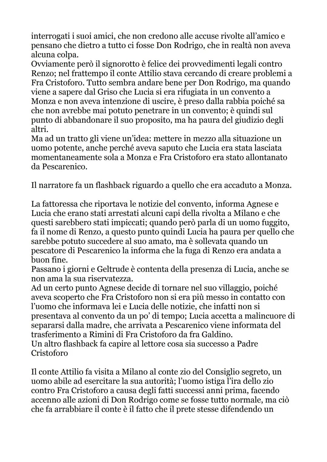 # RIASSUNTI PROMESSI SPOSI
CAPITOLI 16-20
-CAPITOLO 16
Aiutato dalla folla, Renzo si allontana dalla situazione e decide di non
andare né a