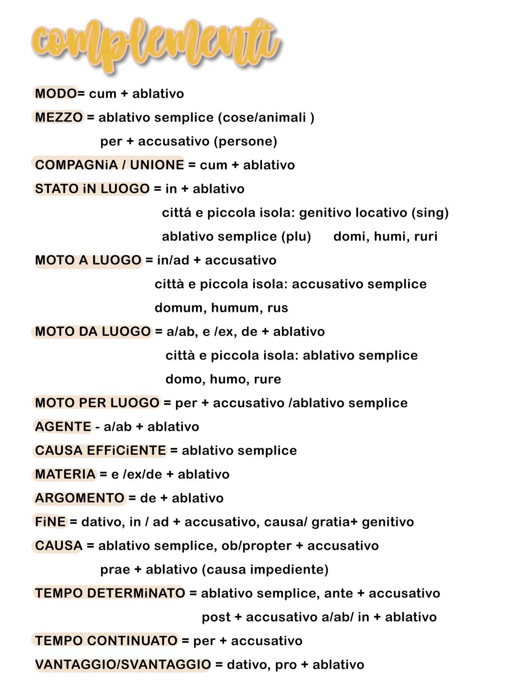 # I declinazione
| | SINGOLARE | PLURALE |
| :---------- | :-------- | :------ |
| NOMINATIVO | ros-a | ros-ae |
| GENITI