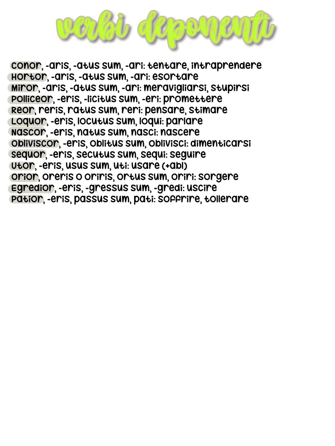 # I declinazione
| | SINGOLARE | PLURALE |
| :---------- | :-------- | :------ |
| NOMINATIVO | ros-a | ros-ae |
| GENITI