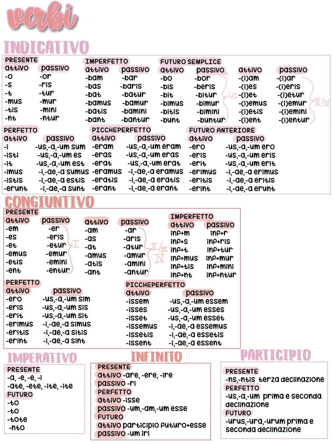 # I declinazione
| | SINGOLARE | PLURALE |
| :---------- | :-------- | :------ |
| NOMINATIVO | ros-a | ros-ae |
| GENITI