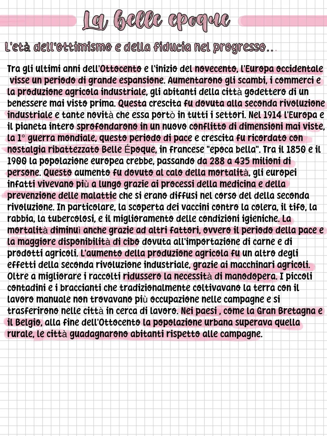 # La belle epoque
L'età dell'ottimismo e della fiducia nel progresso...
Tra gli ultimi anni dell'Ottocento e l'inizio del novecento, l'Eur