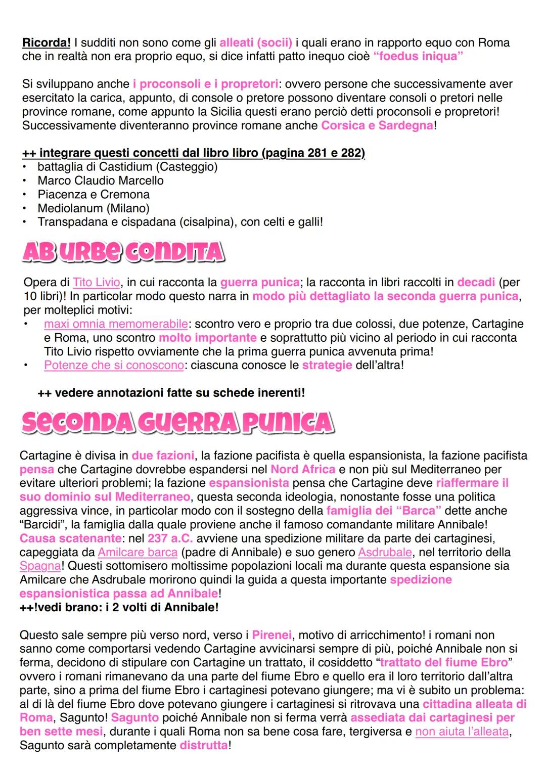 # LE GUERRE PUNICHE
Roma, sino ad ora ha sempre avuto un panorama nazionale, il suo territorio infatti era
composto: ovviamente dal Lazio,
