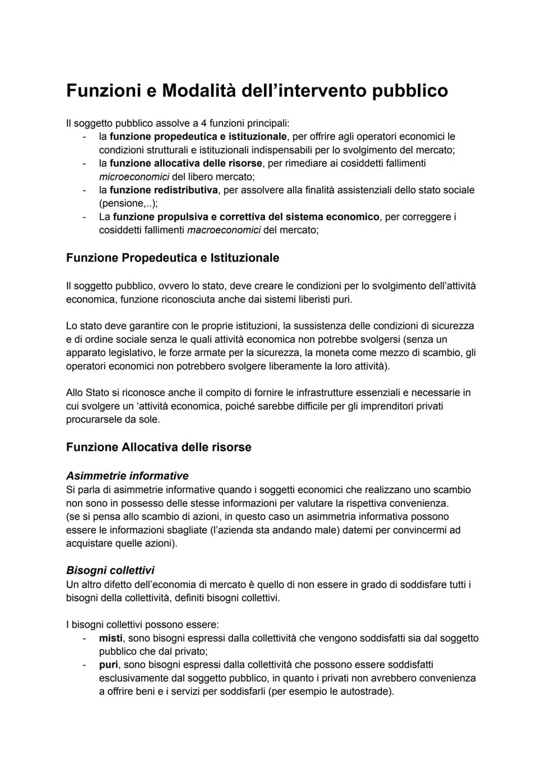 Tema 1 - La finanza pubblica ed il mercato # Il ruolo dello Stato e la finanza pubblica
## Il soggetto pubblico nel sistema economico class