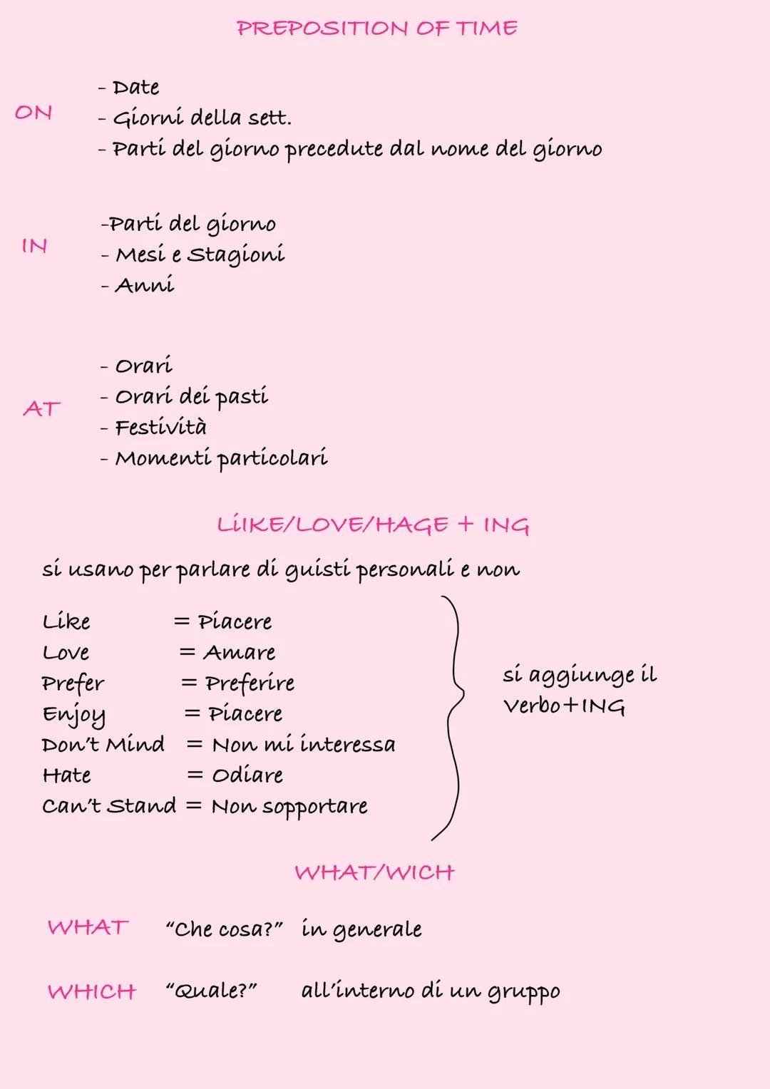 # RIPASSO
PRONOMI PERSONALI
SOGGETTO
1
You
He/She/It
We
You
They
AGGETTIVI POSSESSIVI
My
Your
His/Her/Its
Our
Your
Their
BE-PRESENT SIM