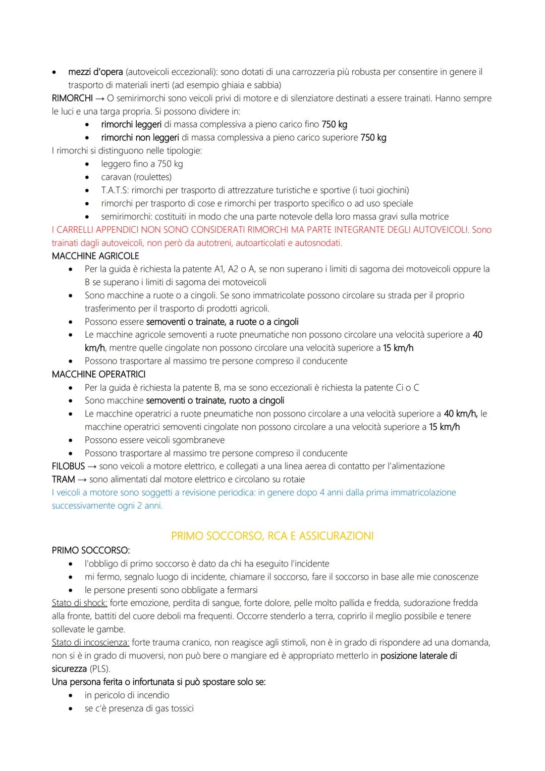 # CLASSIFICAZIONE DEI VEICOLI
VEICOLI PRIVI DI MOTORE
- veicoli a braccia → sono quelli spinti o trainati dall'uomo
- veicoli a trazione a