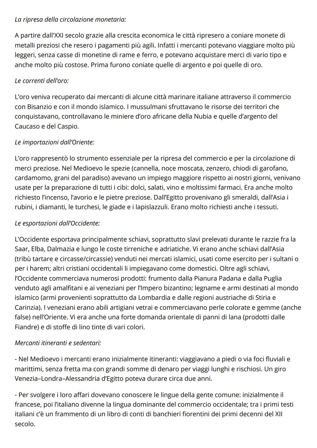 # La rinascita dell'XI secolo.
1) II clima migliora e la popolazione cresce.
Una nuova fase di ripresa:
Intorno all'anno Mille, dopo seco