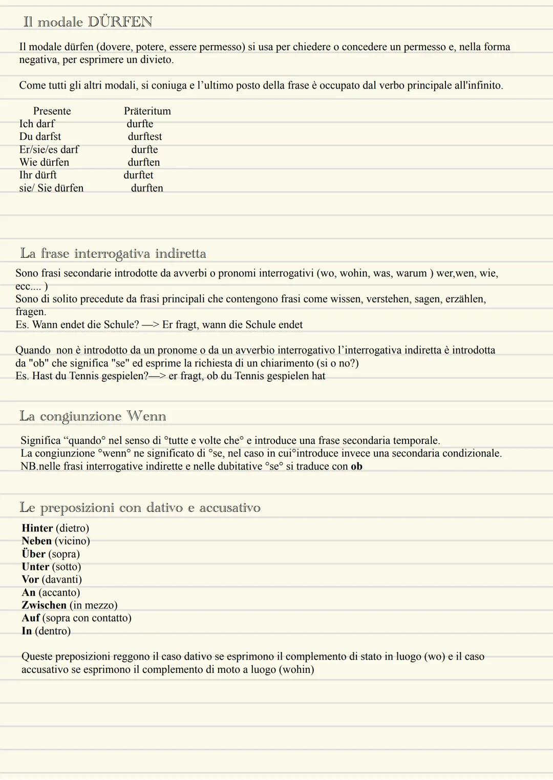 # TEDESCO
ripasso di grammatica
Verbo SEIN
Ich bin
Du bist
Er/sie/es ist
Wir sind
Ihr seid
Sie/sie sind
Verbo HABEN
Ich habe
Du h