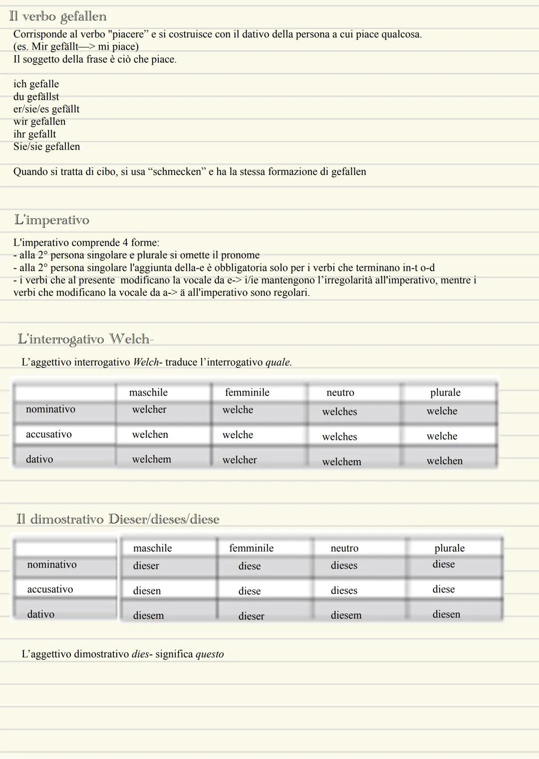 # TEDESCO
ripasso di grammatica
Verbo SEIN
Ich bin
Du bist
Er/sie/es ist
Wir sind
Ihr seid
Sie/sie sind
Verbo HABEN
Ich habe
Du h