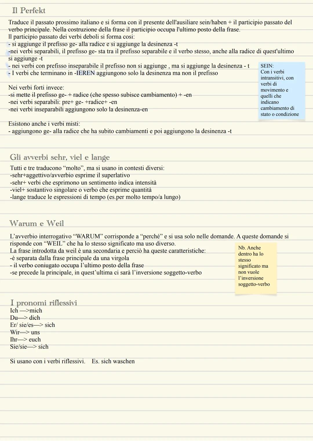 # TEDESCO
ripasso di grammatica
Verbo SEIN
Ich bin
Du bist
Er/sie/es ist
Wir sind
Ihr seid
Sie/sie sind
Verbo HABEN
Ich habe
Du h