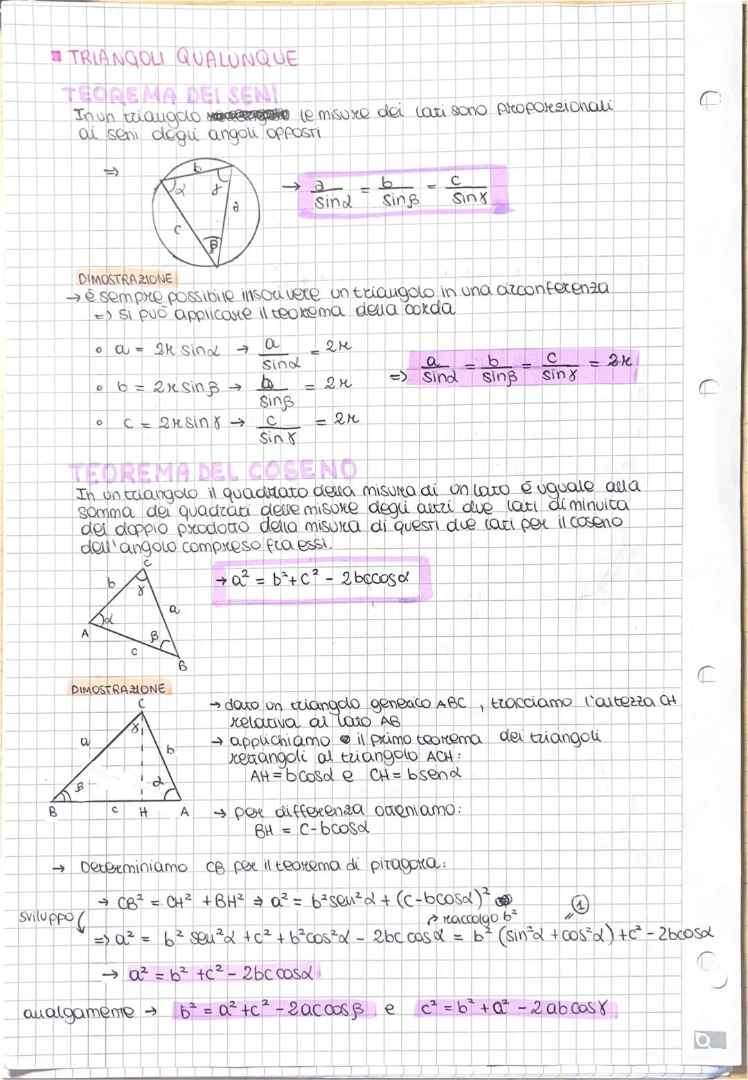 # trigonometria
→ Studia le xelazioni tra i lati e gu angoli diun triangolo
TEOREMI SUI TRIANGOLI RETTANGOLI
B
C
B
P
A
H
b
C
→itr