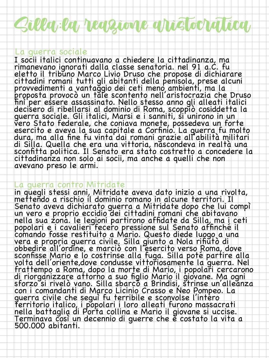 Silla, Pompeo e Crasso