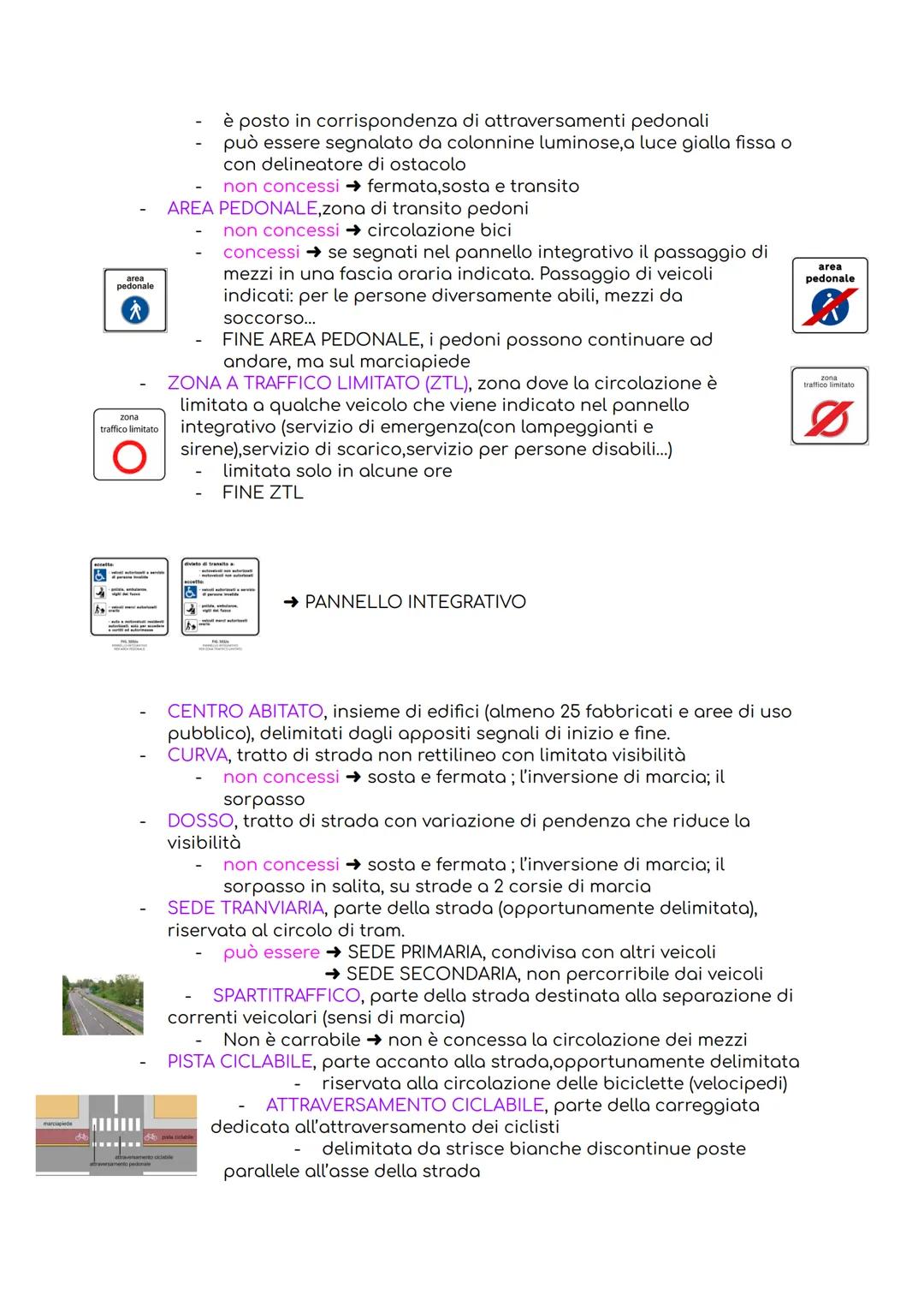 # PATENTE
Definizioni generali doveri nell'uso della strada
STRADA: è l'area di uso pubblico aperta alla circolazione dei pedoni, dei veic