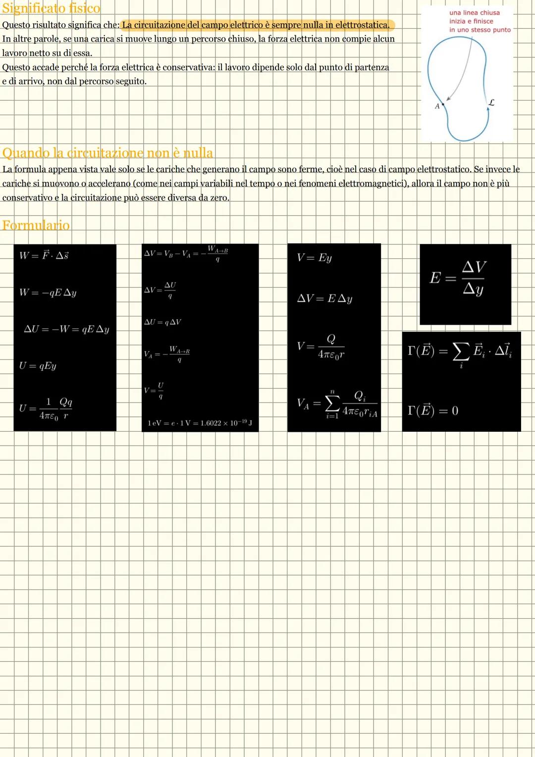 # Potenziale elettrico
Energia potenziale elettrica e lavoro della forza elettrica
La forza elettrica e la forza gravitazionale si descriv