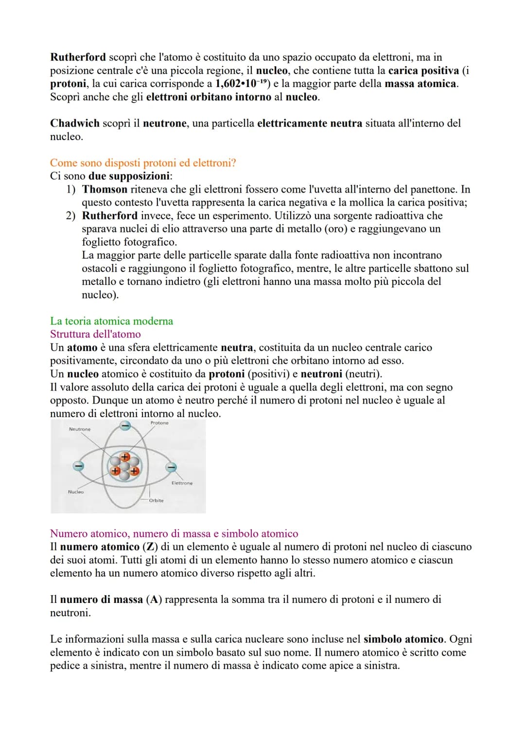 # Chimica generale
e inorganica # LA MATERIA
La chimica si occupa dello studio della materia e delle sue proprietà, delle
trasformazioni ch