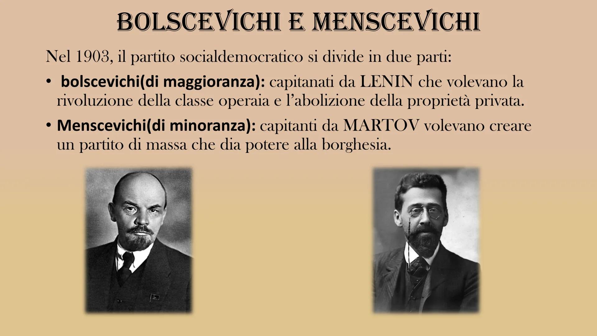# LA RIVOLUZIONE RUSSA LA RIVOLUZIONE RUSSA è un momento decisivo della storia del
novecento, e per capirla bisogna partire dalla situazione