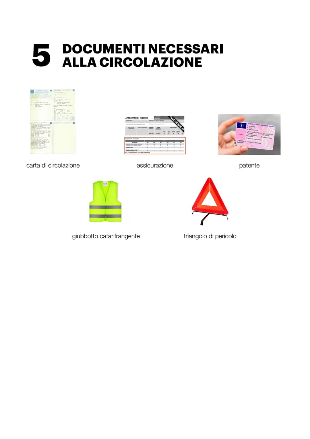 # 1 LUCI, SPIE,
SIMBOLI
### FENDINEBBIA ANTERIORI
| COLORE | SIGNIFICATO | COMPORTAMENTO |
|---|---|---|
| | indica che sono accese | poss