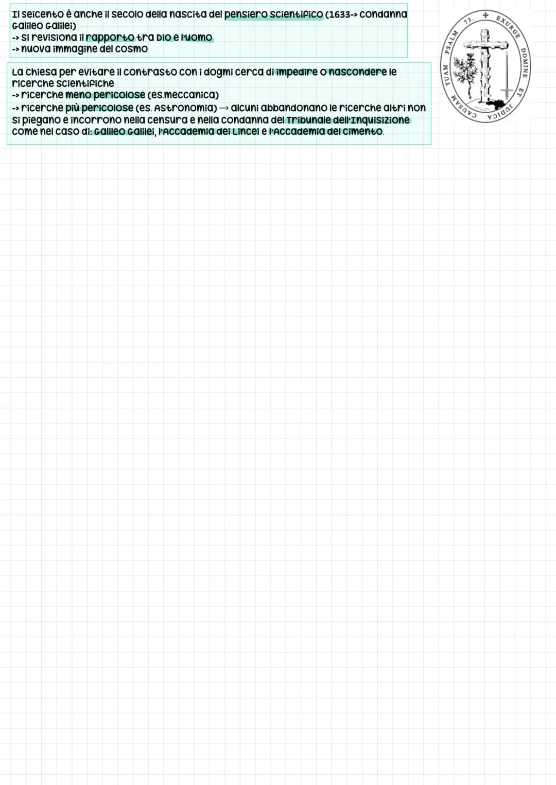 # Il Seicento
* considerato un secolo di conflitti e trasformazioni
* aspetti negativi: epidemie, carestie, difficoltà nell'agricoltura,