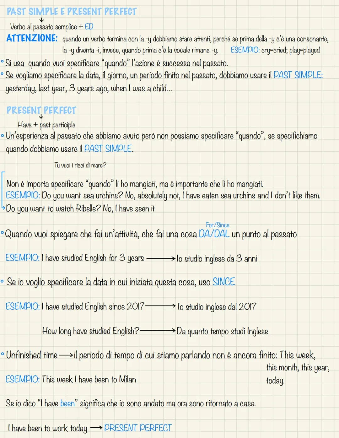 <h2>Esempi di Frasi con Present Perfect e Past Simple</h2>
<ol>
<li>I have already done my homework.</li>
<li>Have you just bought a new ca