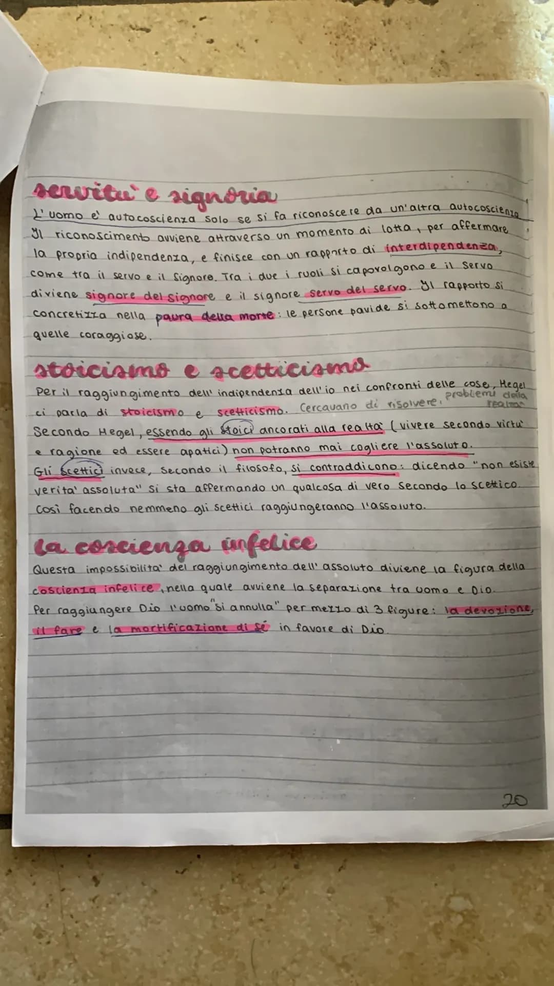 PERIODO
ILLUMINISMO
## La religione
Nella Religione se io penso all' essere trascendente per fede Raggiungo
I' Assoluto; se ci penso Raziona