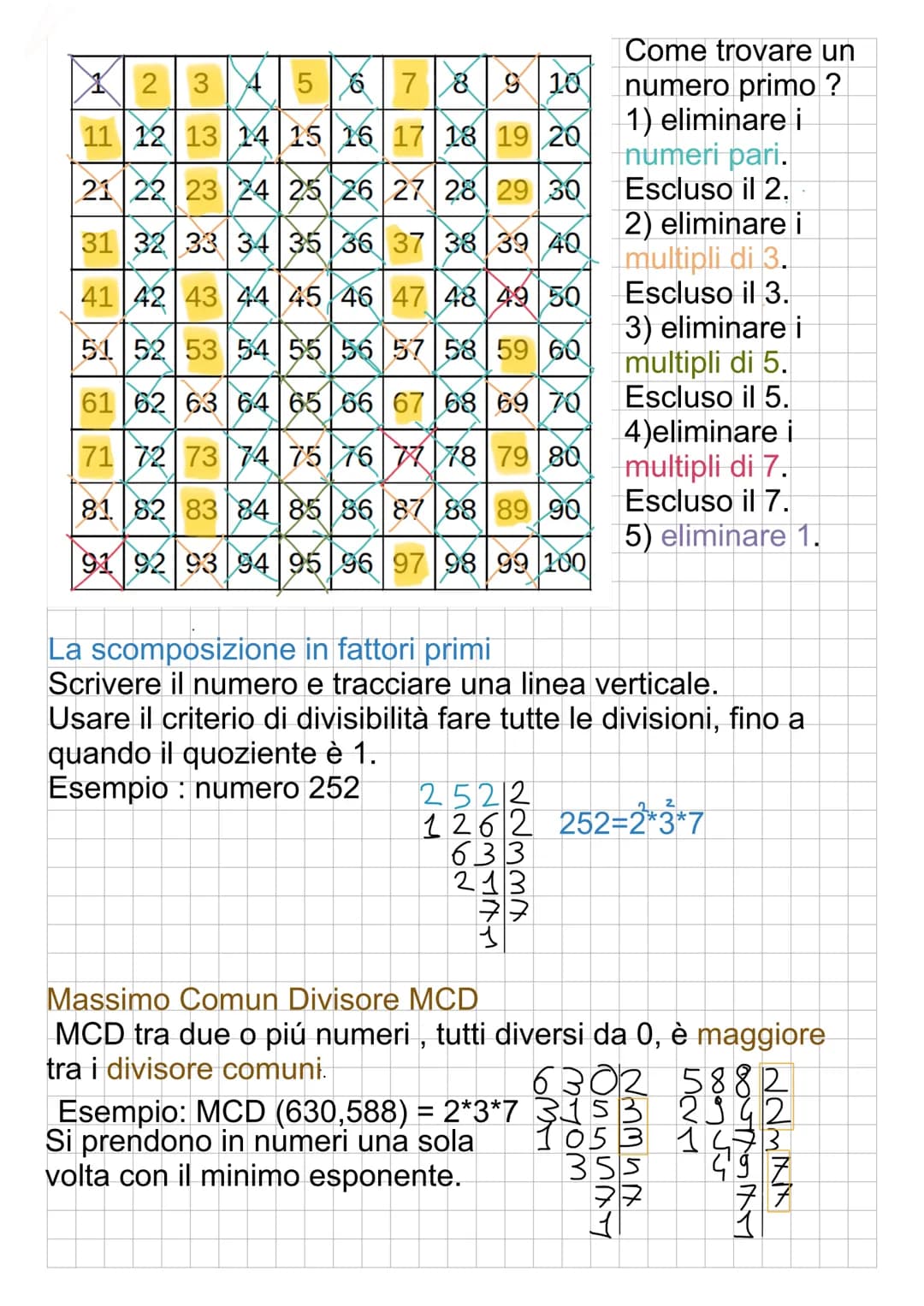 # DIVISORI & MULTIPLI
Un numero è divisore di $a$ se il quoziente $a:b$ è esatto.
Esempio $40:5=8$ è un divisore
$40:3=13$ con resto $1$ NON