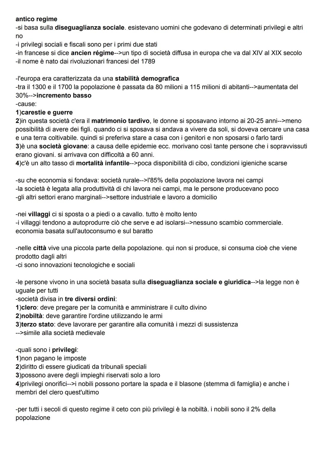 # antico regime
- si basa sulla diseguaglianza sociale. esistevano uomini che godevano di determinati privilegi e altri no
- i privilegi soc