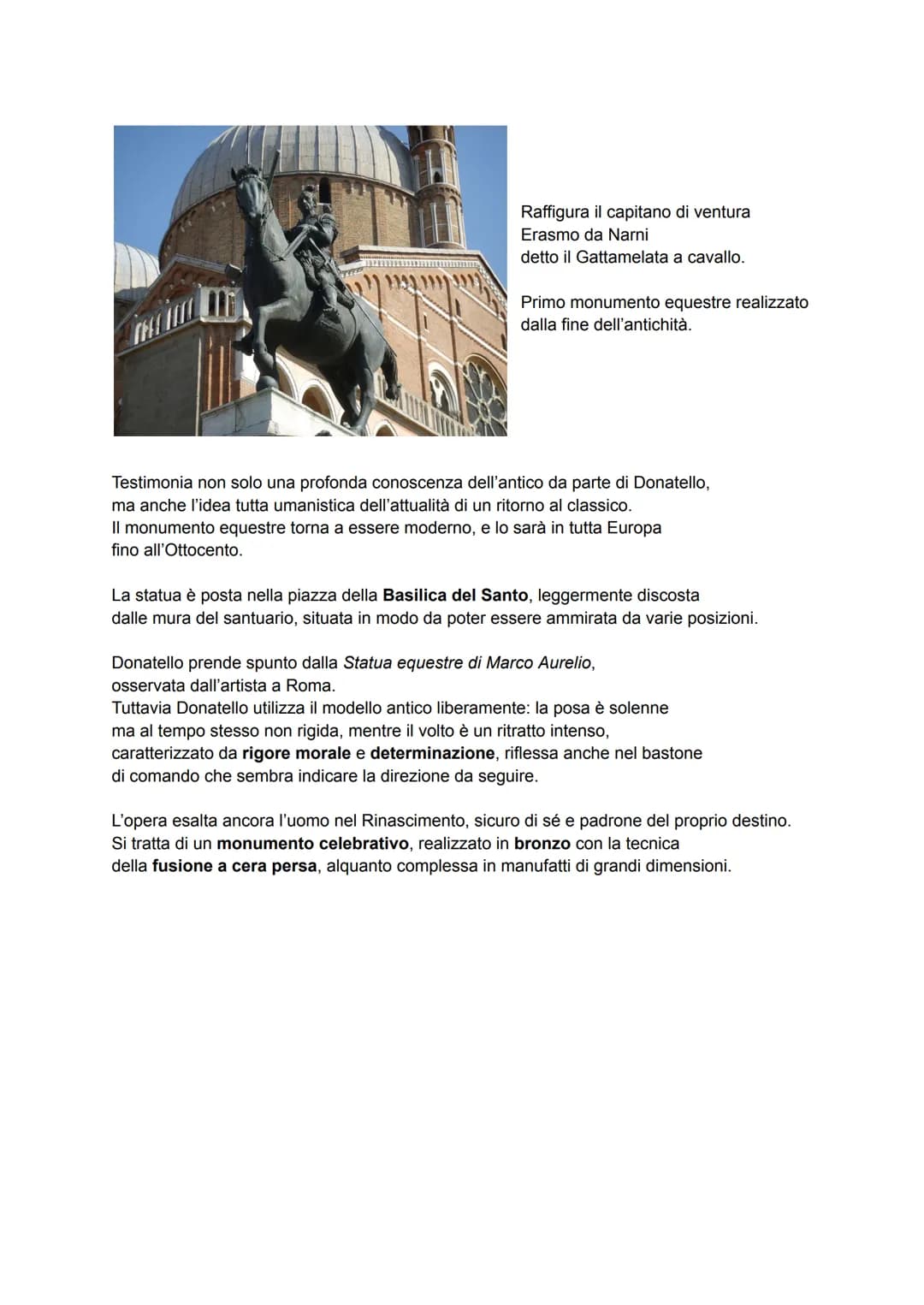 # DONATELLO
Donato di Niccolò di Betto Bardi
1386 - 1466
Donatello fu una figura di spicco $\rightarrow$ geniale innovatore per quanto rigu
