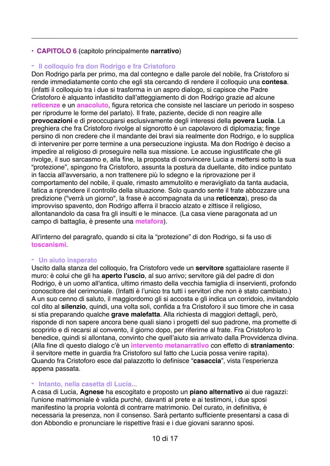 # I PROMESSI SPOSI - RIASSUNTO CAPITOLI 1-10
## CAPITOLO 1
- Il territorio di Lecco
Il romanzo inizia con la descrizione della parte merid