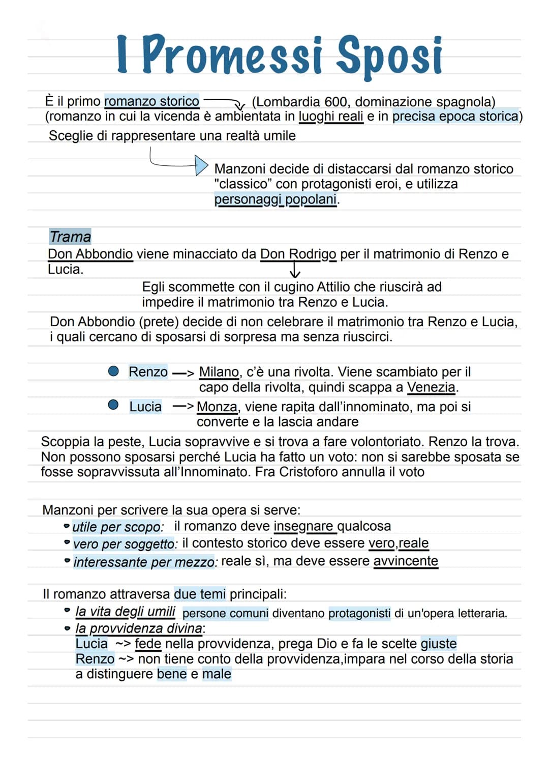 # Il manoscritto
Il celebre romanzo di Alessandro Manzoni si apre con un'introduzione in
cui il narratore spiega l'origine della storia che