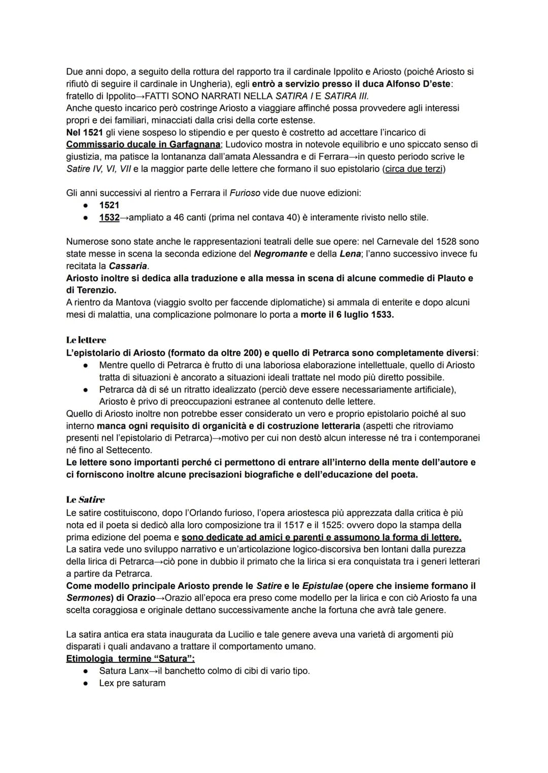 ## Introduzione
Ariosto, insieme a Machiavelli, è uno dei principali scrittori rappresentativi del **Rinascimento italiano**: un'incarnazion