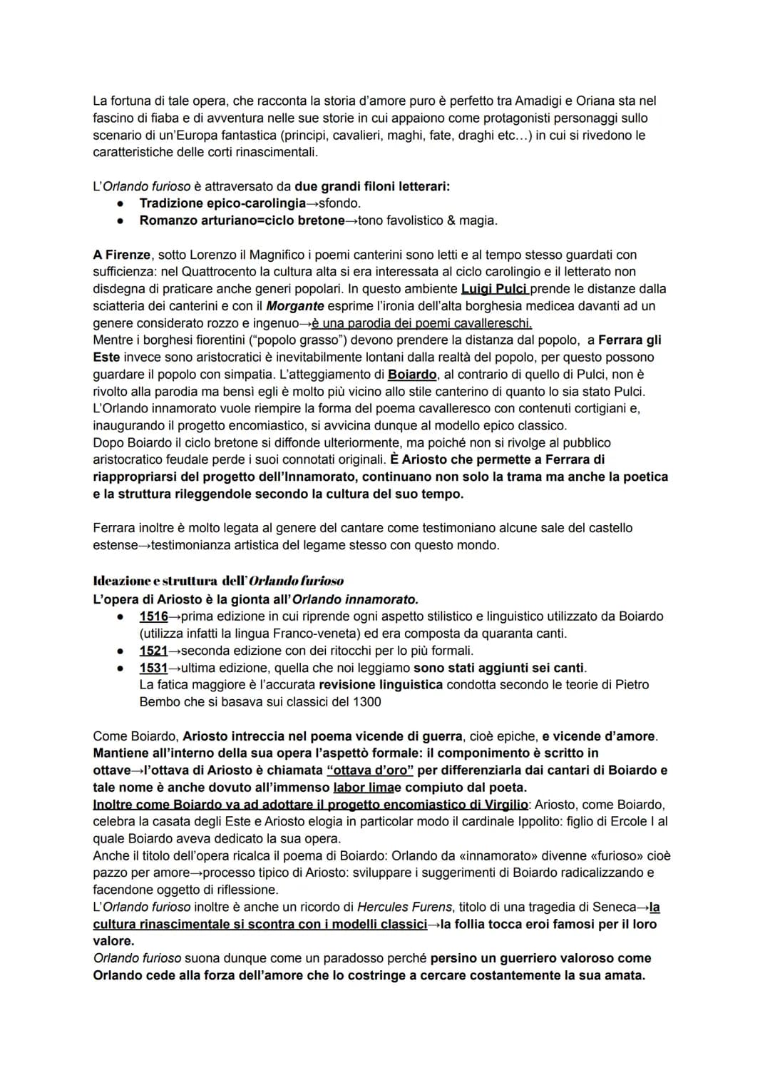 ## Introduzione
Ariosto, insieme a Machiavelli, è uno dei principali scrittori rappresentativi del **Rinascimento italiano**: un'incarnazion