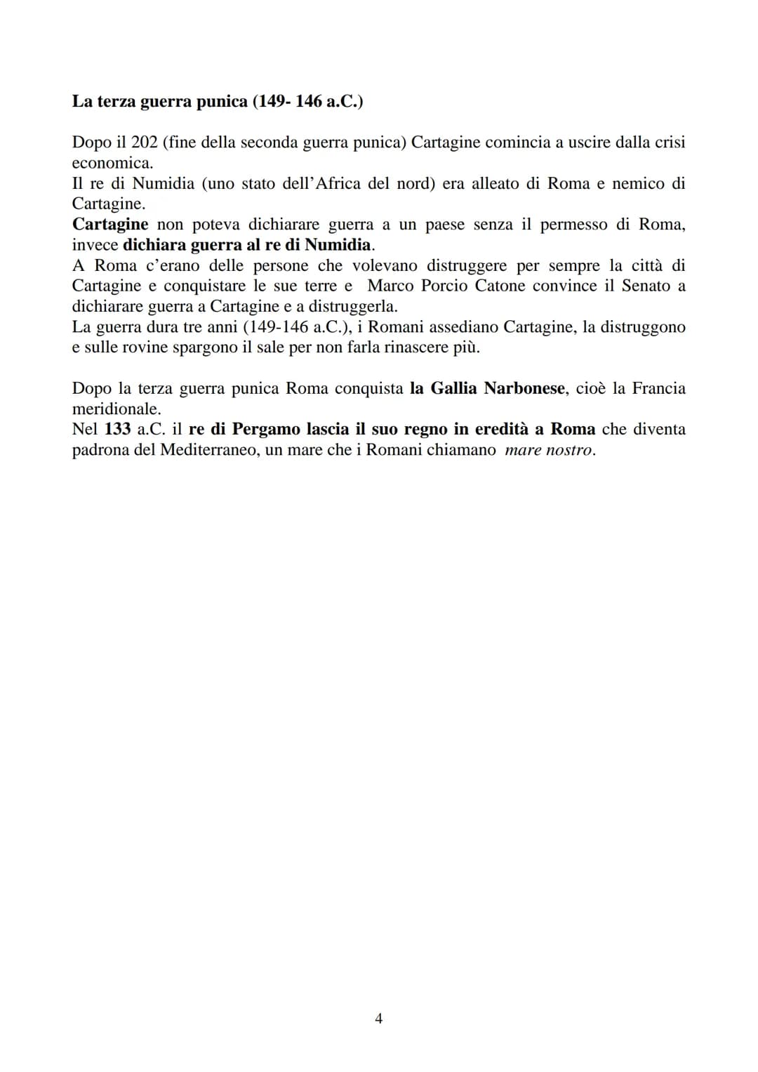 # STORIA
Destinatari: alunni stranieri classe 1^ Istituto Tecnico: livello B1 B2
## Argomento: ROMA REPUBBLICANA: la conquista del Mediterra