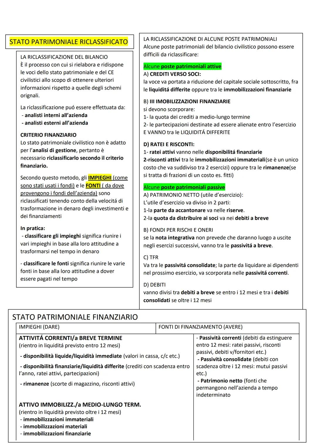SCRITTURE DI ASSESTAMENTO
Sono le scritture che permettono di determinare la competenza
economica dei componenti del reddito e degli eleme