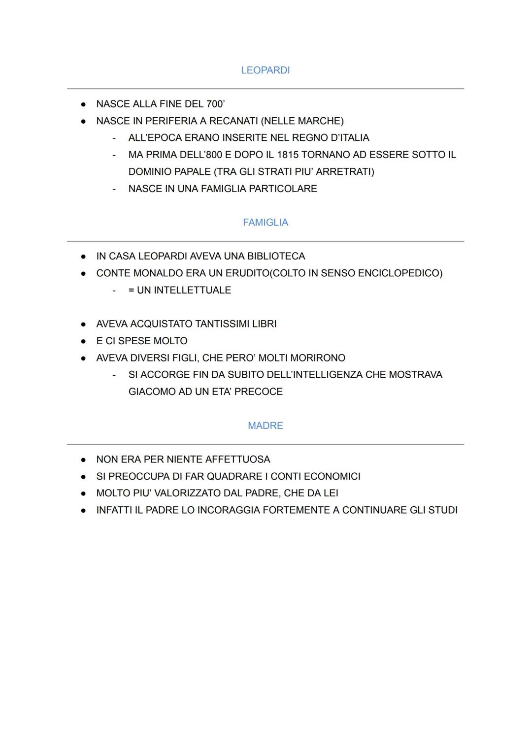 Leopardi, L'infinito, Dialogo tra la Natura e l'Islandese, A Silvia