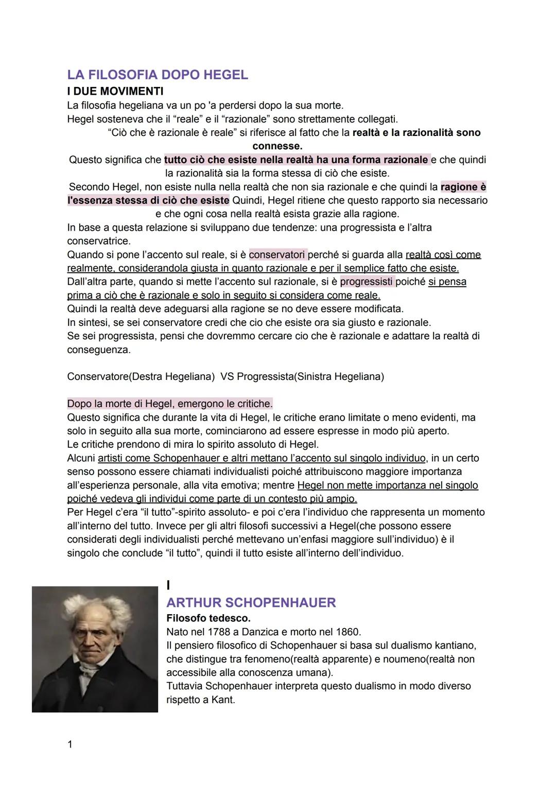 Schopenhauer e Kierkegaard