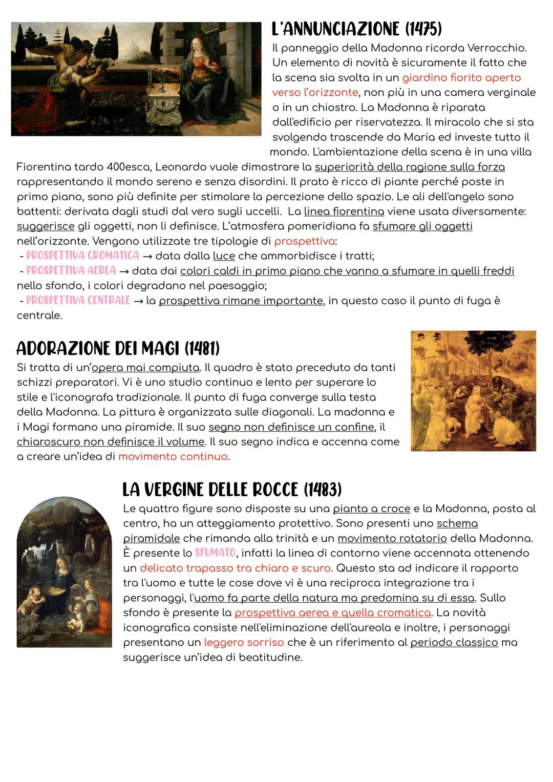 # Leonardo da Vinci
LA VITA
Leonardo, nato a Vinci in Toscana nel 1452 e morto ad Amboise in Francia nel 1519, fu un artista
con una person