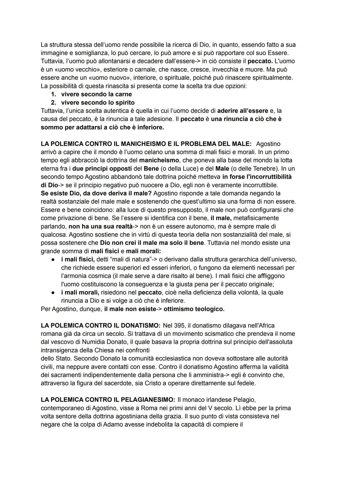 AGOSTINO
LA VITA: Aurelio Agostino nacque nel 354 a Tagaste. Suo padre Patrizio era pagano; sua
madre Monica era, invece, cristiana ed influ