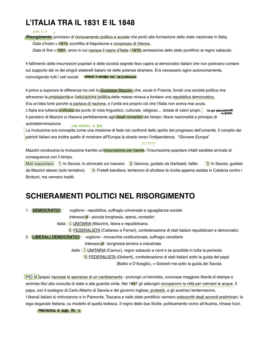 # OPPOSIZIONI LIBERALI E MOTI RIVOLUZIONARI DEGLI
ANNI 20
nascita delle societa segrete
II congresso di Vienna aveva sancito il ritorno ad