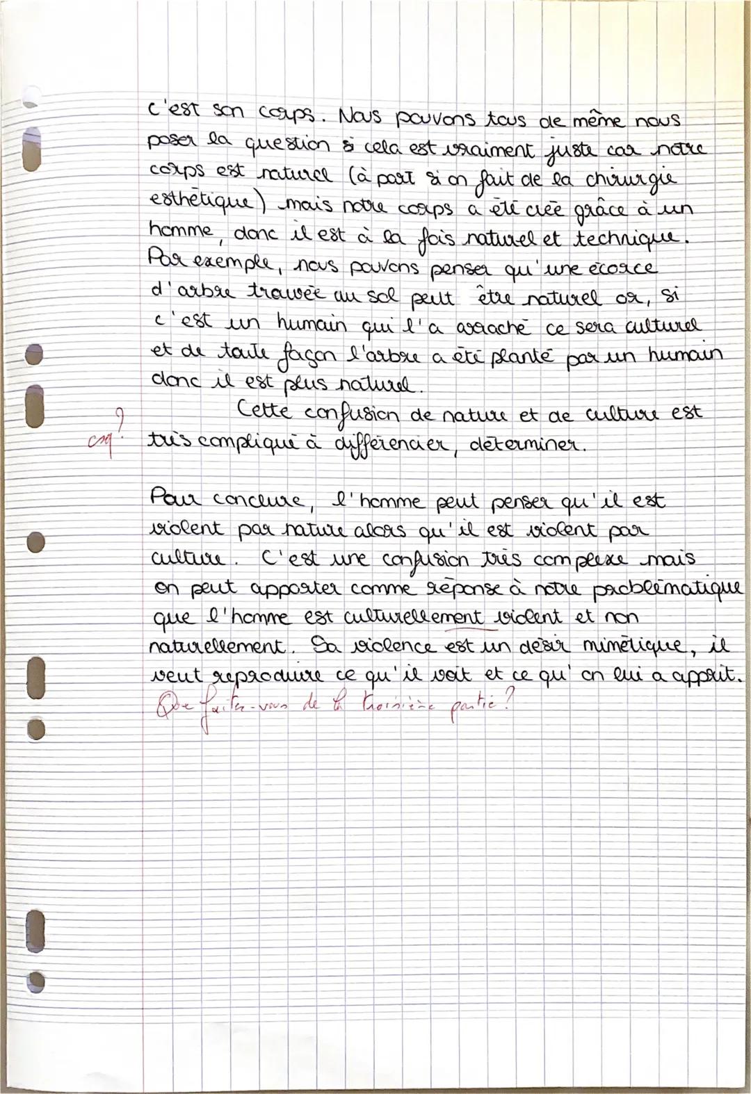 PT. 2
DURANO
TG3
Chice
bac bean philo
i
!
!
habitude, quelque chose de banal alors que c'est un
Compartement vident mais à force d'ente