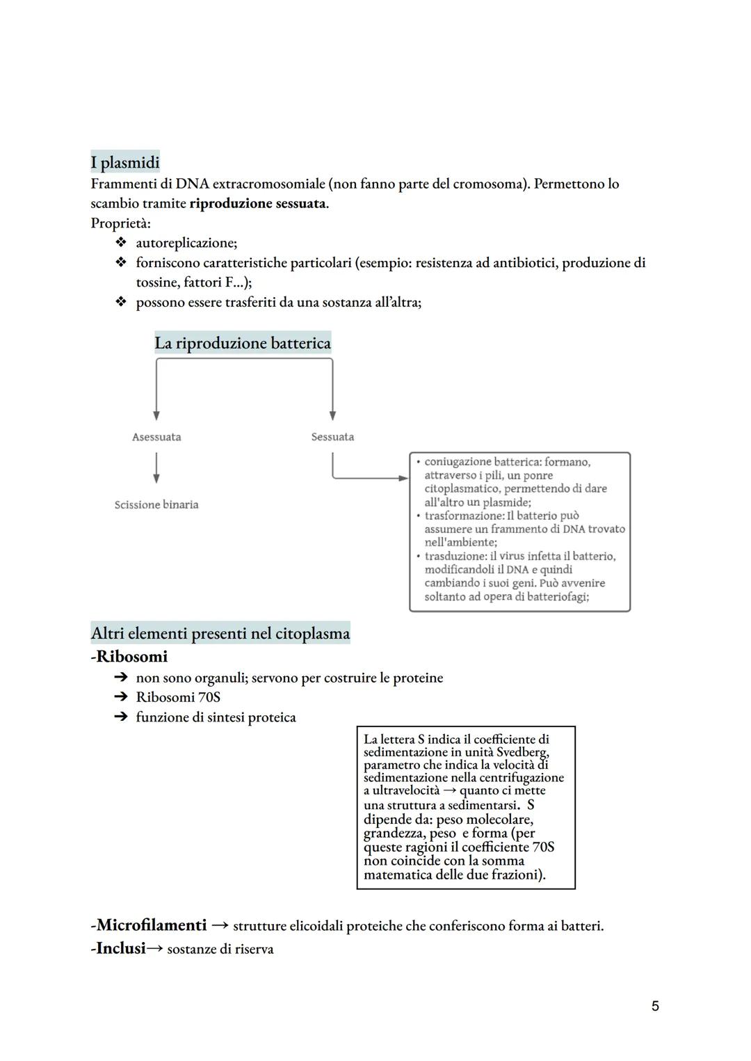 # Cellula procariotica e crescita microbica
dimensioni: diametro da 0,1 a 2 micrometri; lunghezza da 0,1 a 10 micrometri.
La cellula procar