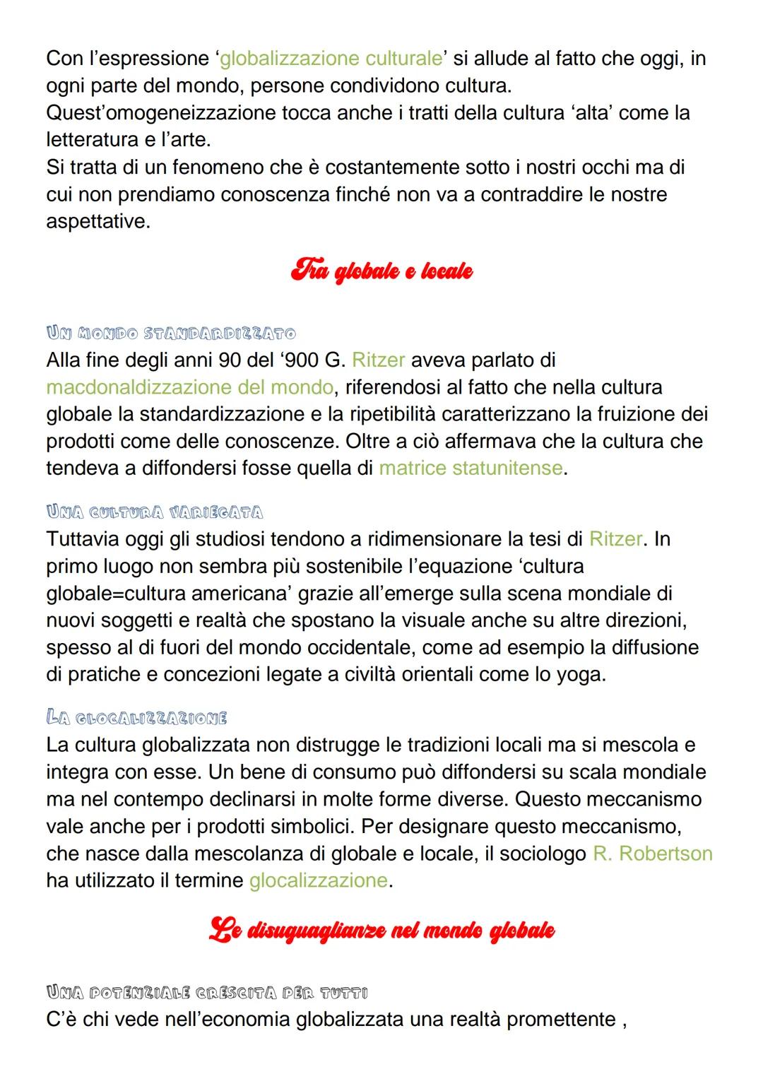 # La Globalizzazione
Il termine globalizzazione è entrato nel lessico quotidiano, in tempi
relativamente recenti.
Chiamiamo 'globalizzazion