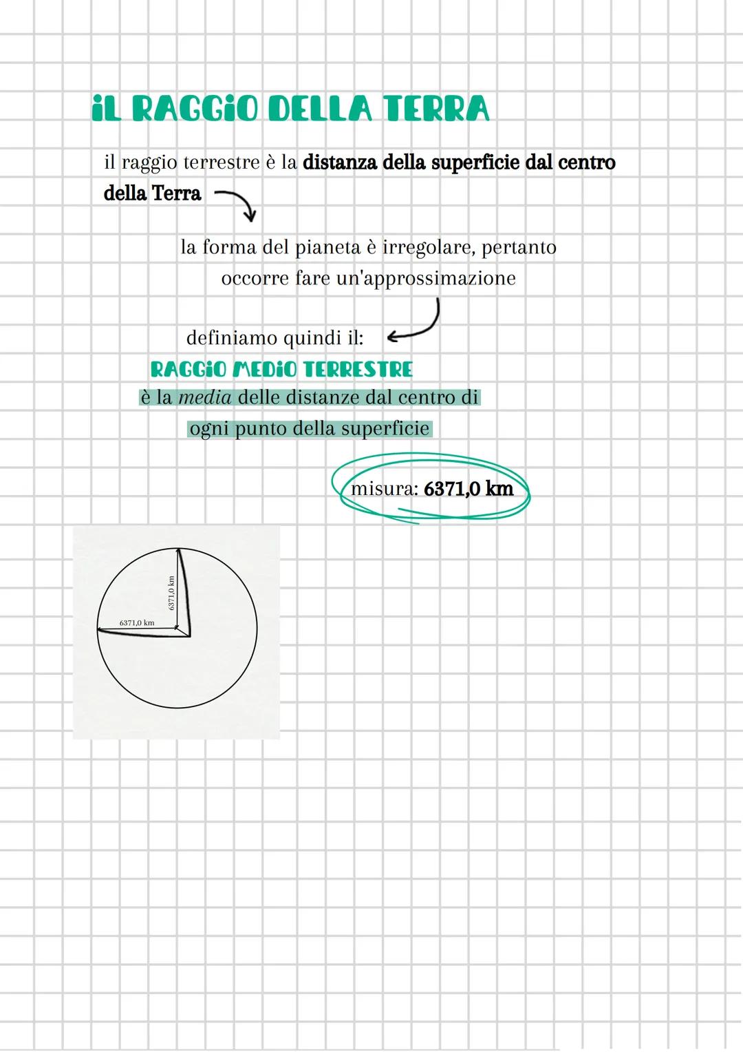 IL SISTEMA TERRA=
FORMA, RAGGIO E RIFERIMENTI
SULLA SUPERFICIE TERRESTRE
La Terra รจ un sistema formato da diverse componenti che
collaborano